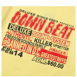DOWN BEAT TEE - 4dfbb5ef917a7a66c41654d42c34419c