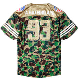 x BAPE SB FOOTBALL JERSEY - 521a4c7121dc404398d4dfbfa6131a70