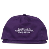 5 PANEL EXIST HAT PURPLE - 76951f5c727c15c3c3fd5af7c3569d58