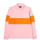 Golf Le Fleur LONG SLEEVE POLO - CONVERSE_LONG_SLEEVE_POLO_CANDY_PINK_M_10008830-A01-1