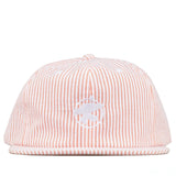 SURFMAN SEERSUCKER STRAPBACK - STUSSY_SURFMAN_SEERSUCKER_STRAPBACK_ORANGE_OS-1