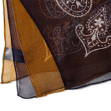 2 TONE BANDANA SCARF SILK CREPE - 0e43c81c56dff618760b67d35ff0b403