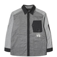 HERRINGBONE OVERSHIRT - 20d7668e6d80b48b750d0ad3f38f3f50