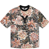 U AOP HIGH NECK SS TEE - 5394a80d6ff1da459d12d387df932fff