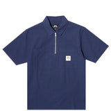 HALF ZIP SEERSUCKER SHIRT - 6c16cb113a202ea2df04c02350b6d396