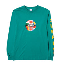 GLOBAL FLAG L/S TEE - 6ff83209a571c5a40f923694e83f2c36