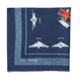 IDG DYE SELVEDGE BANDANA - 706d9e6ab636d67a6149abf42f311bdb