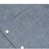 STAND COLLAR CHAMBRAY SHIRT - BTKA_1461357200435388_747c8322d6c467df99f9ebb72a4221