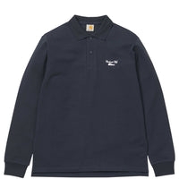 L/S HAND SCRIPT PIQUE POLO - BTKA_14792265245594568_593c3db6538ff1cfe411c5fcfbd218