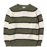 STRIPE LOOSE WAFFLE KNIT - BTKA_15071405154427636_6319ee0fb6fb5b564304da929f85d1