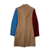 WOOL SLEEVED CAMEL COAT - BTKA_15108614223681812_6e5fe9701c535041a0e54817395697