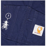 x Carhartt W.I.P. BIB OVERALL - Brain-Dead-x-Carhartt-BIB-OVERALL-NAVY-2