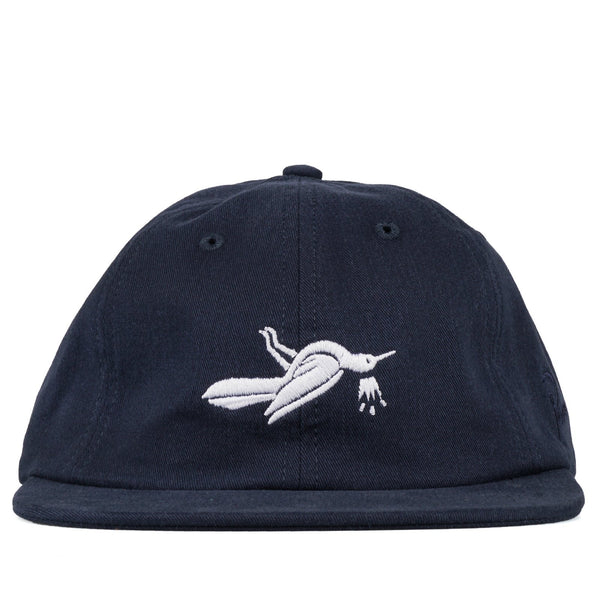 6 PANEL HAT FALLEN - By_Parra_6_PANEL_HAT_FALLEN_NAVY_BLUE_O_S-1