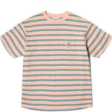 S/S HOUSTON POCKET T-SHIRT - CARHARTT-WIP_SS-HOUSTON-POCKET_T-SHIRT_HOUSTON-STRIPE_PEACH_I026370_01
