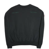 WORLD'S PROCESSES CREW NECK - CAVEMPT_WORLD_S_PROCESSES_CREW_NECK_BLACK_-_1