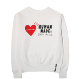 SWEATSHIRT - HUMAN_MADE_SWEATSHIRT_WHITE-1