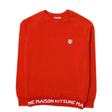 SWEAT-SHIRT FOX HEAD PATCH JACQUARD - MAISON-KITSUNE-SWEATSHIRT-FOX-HEAD-PATCH-JACQUARD-01