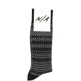 SOCK/FOUR - NA-SockFour-BlkWht