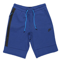 Tech Fleece Shorts - Nike-Tech-Fleece-Shorts-491-Blu-1