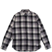 FREMONT BRUSHED CHECK LONG SLEEVE SHIRT - PENFIELD-FREMONT-BRUSHED-CHECK-LONG-SLEEVE-SHIRT-_BLACK_-1