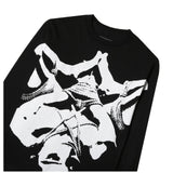 ROPES LONGSLEEVE T SHIRT - PLEASURES-ROPES-LONG-SLEEVE-T-SHIRT-BLACK-S-02