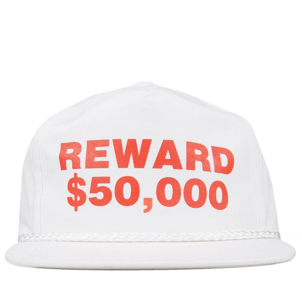 REWARD GOLF SNAPBACK - PLEASURES_REWARD_GOLF_SNAPBACK_WHITE_O_S-1
