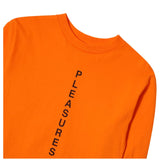 PAKKARD LONGSLEEVE T SHIRT - Pleasures-PAKKARD-LONGSLEEVE-T-SHIRT-ORANGE-1