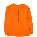 PAKKARD LONGSLEEVE T SHIRT - Pleasures-PAKKARD-LONGSLEEVE-T-SHIRT-ORANGE-3