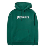 VIOLENCE HOODY - Pleasures_VIOLENCE_HOODY_DARK_GREEN_S_P18S102017_-_1