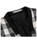 SASHIKO BLOCK CHECK LIGHT COAT - SASQUATCH-FABRIX-SASHIKO-BLOCK-CHECK-LIGHT-COAT-_WHITE-BLACK_-4