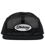 FULL MESH TRUCKER CAP - STUSSY_FULL_MESH_TRUCKER_CAP_BLACK_OS_2