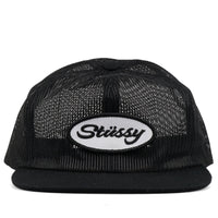 FULL MESH TRUCKER CAP - STUSSY_FULL_MESH_TRUCKER_CAP_BLACK_OS_2