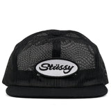FULL MESH TRUCKER CAP - STUSSY_FULL_MESH_TRUCKER_CAP_BLACK_OS_2