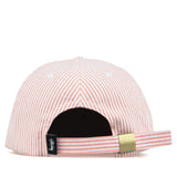 SURFMAN SEERSUCKER STRAPBACK - STUSSY_SURFMAN_SEERSUCKER_STRAPBACK_ORANGE_OS-2