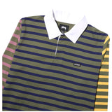 JONAH STRIPE LS RUGBY - Stussy-JONAH-STRIPE-LS-RUGBY-OLIVE-2