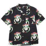 SKULL PATTERN SHIRT - Stussy-SKULL-PATTERN-SHIRT-BLACK-1