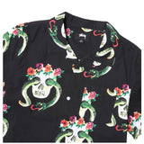 SKULL PATTERN SHIRT - Stussy-SKULL-PATTERN-SHIRT-BLACK-2