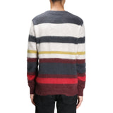 STRIPES MOHAIR PULLOVER - ced3cb2f2983932de4f10351fde77c30