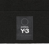 Y-3 LOGO BEANIE - e3444466a486e58ed2e25e4b4fa11e4e