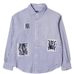 PANELED BUTTON UP - eabb22b64f05b4d2bf76248d2dbfca01