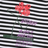 FLOWER STRIPE LS CREW - f3235657bf5da3c13404bd4e82a4bb0c