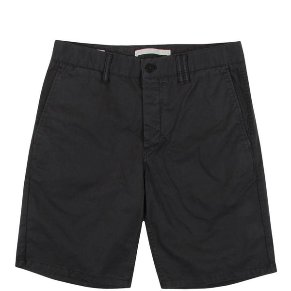 AROS SLIM LIGHT TWILL SHORT - norse-aros-slim-light-twill-_black_-1