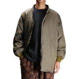 STAND COLLAR DOWN SUR COAT - wB_vLZbQ